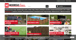 Desktop Screenshot of modregohogar.com