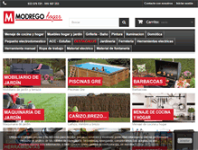 Tablet Screenshot of modregohogar.com